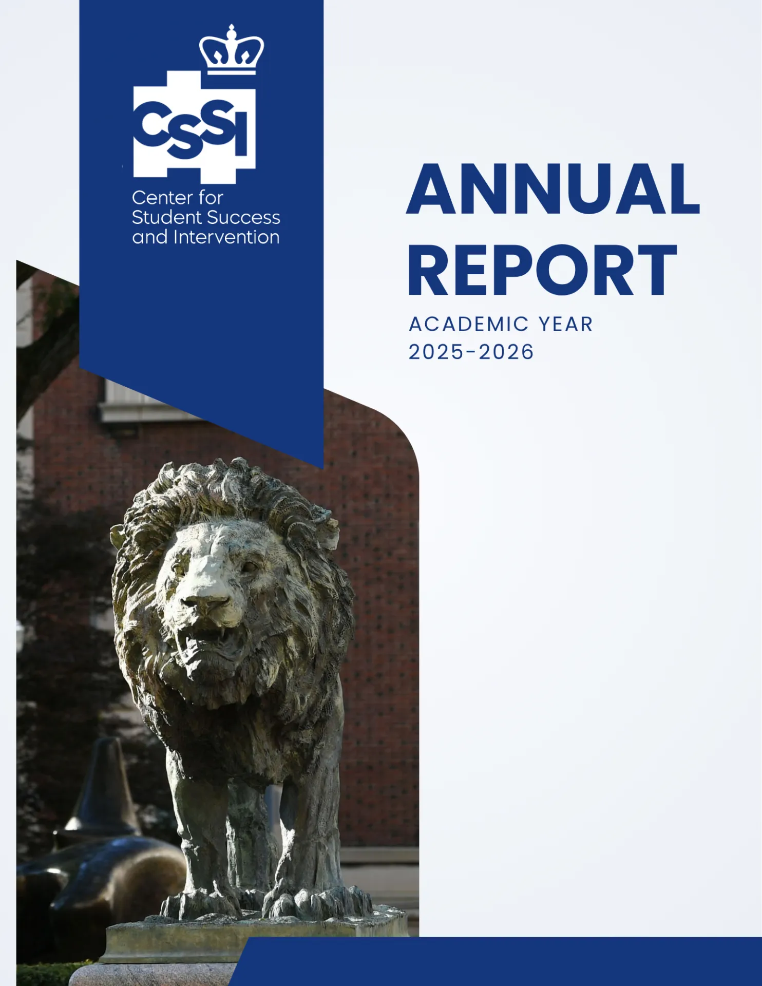 Cover Image of the 2025-2026 Annual Report