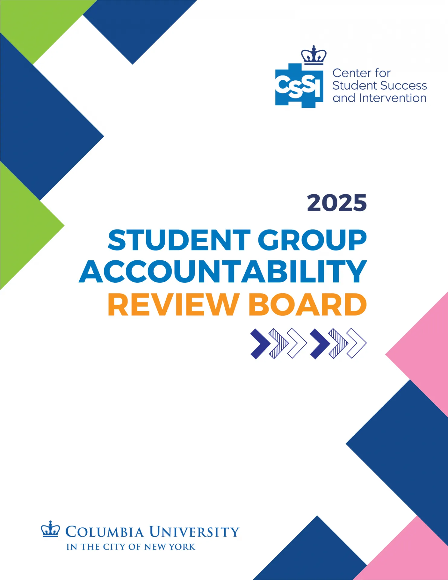 Cover of Student Group Accountability Review Board Policy